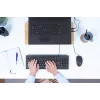 Trust Primo klávesnica univerzálna USB AZERTY belgická čierna