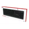 Trust Primo klávesnica univerzálna USB AZERTY belgická čierna
