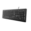 Trust Primo klávesnica myš súčasťou kancelária USB QWERTY nemecká čierna
