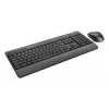 Trust TKM-450 Comfort Wireless súprava klávesnica-myš, Full-Size (100%), bezdrôtová, RF bezdrôtová, QWERTY, čierna, myš súčasťou