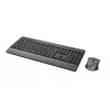 Trust TKM-450 Comfort Wireless súprava klávesnica-myš, Full-Size (100%), bezdrôtová, RF bezdrôtová, QWERTY, čierna, myš súčasťou