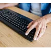Trust Trezo klávesnica myš súčasťou kancelária RF bezdrôtová AZERTY belgická čierna