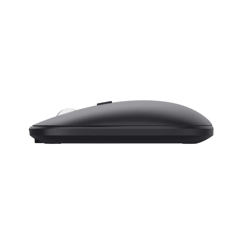 Trust Lyra klávesnica, myš súčasťou, kancelária, RF bezdrôtová + Bluetooth, AZERTY, belgická, čierna
