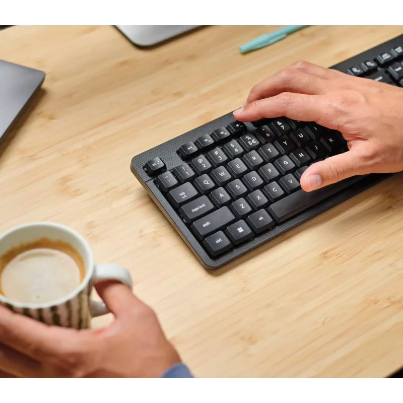 Trust TKM-360 klávesnica myš súčasťou kancelária RF bezdrôtová QWERTY US English čierna