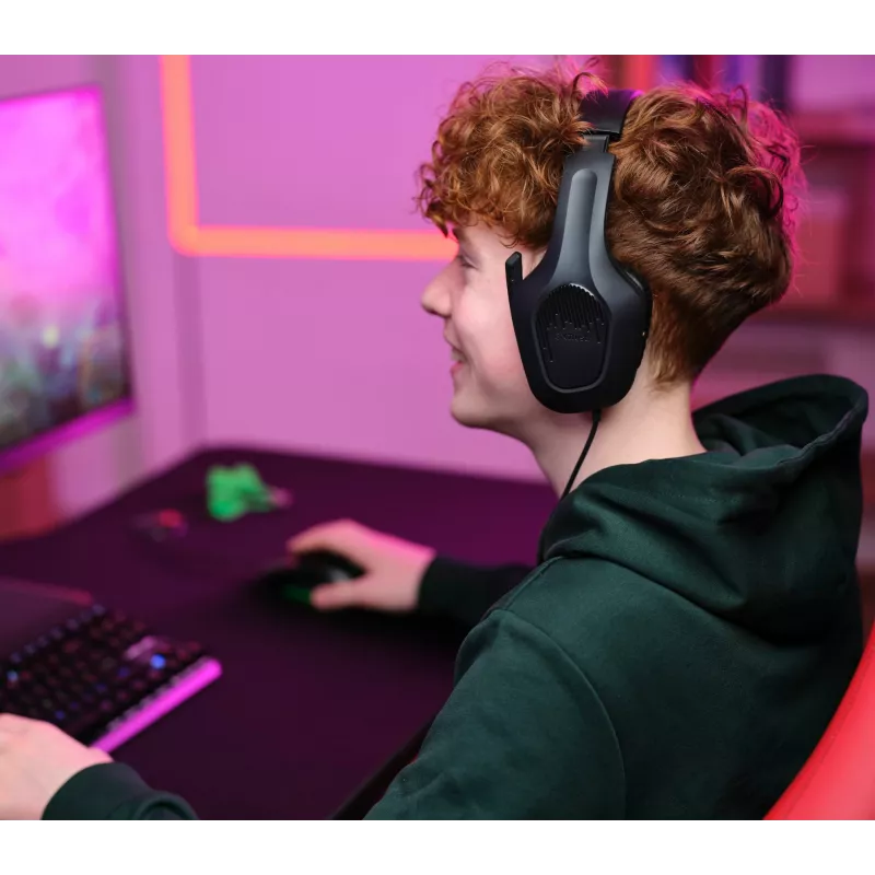 Trust GXT 792 Quadrox klávesnica myš v balení gaming USB QWERTY belgická čierna