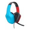 Trust GXT 416S Zirox Headset káblový s hlavovým mostom gaming čierna, tyrkysová, červená