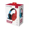 Trust GXT 416S Zirox Headset káblový s hlavovým mostom gaming čierna, tyrkysová, červená