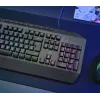 Trust GXT 836 Evocx klávesnica gaming USB AZERTY belgická čierna