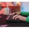 Trust GXT 836 Evocx klávesnica gaming USB AZERTY belgická čierna