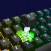 Trust GXT 867 Acira klávesnica gaming USB AZERTY belgická čierna, sivá
