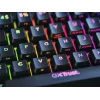 Trust GXT 867 Acira klávesnica gaming USB AZERTY belgická čierna, sivá
