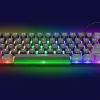 Trust GXT 867 Acira klávesnica gaming USB AZERTY belgická čierna, sivá
