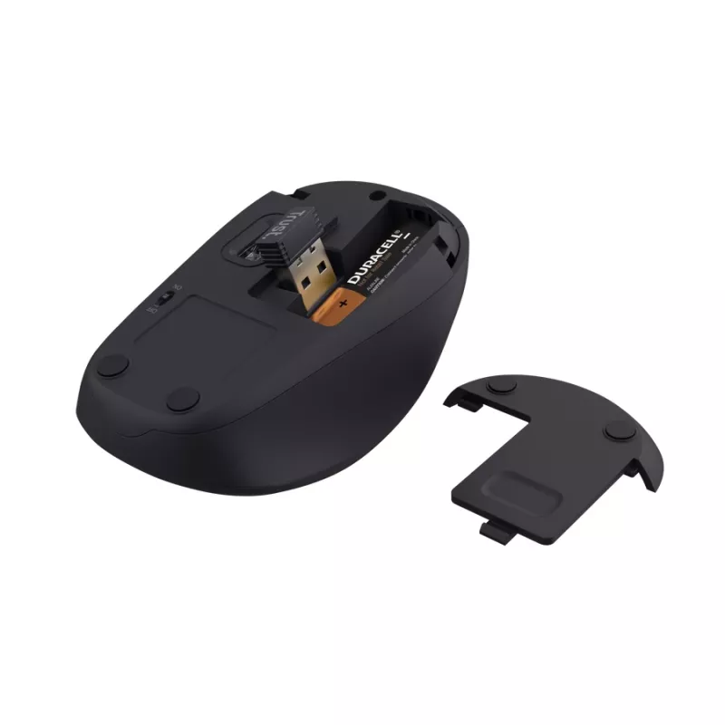 Trust Yvi+ myš domáca obojručná RF wireless optická 1600 DPI