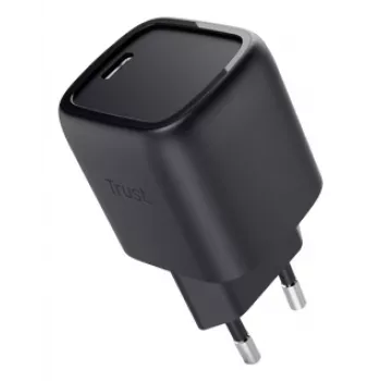 Nabíjačka Trust Maxo 30W USB-C GaN nabíjačka interiérová rýchlonabíjanie čierna