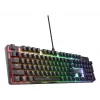 Trust GXT 871 Zora klávesnica gaming USB AZERTY belgická čierna