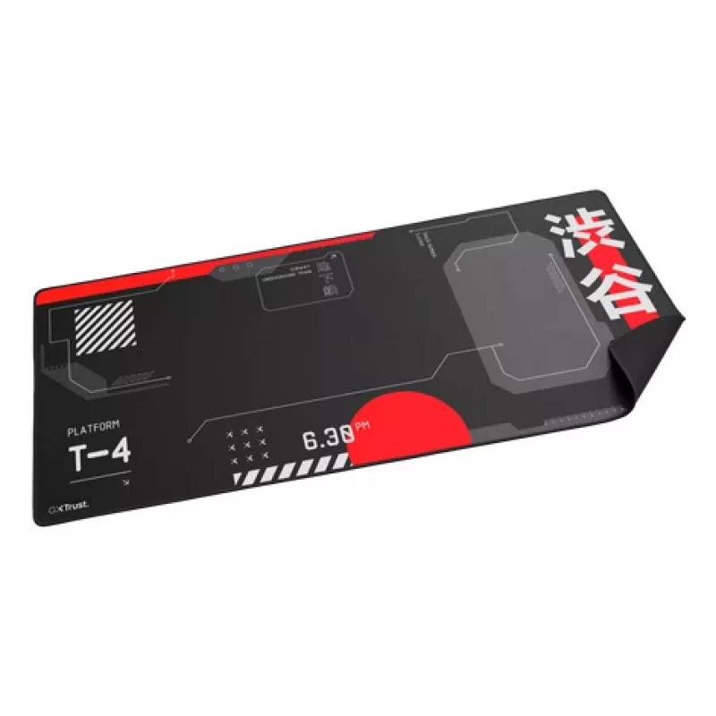Gaming podložka pod myš TRUST GXT 759 XXL — 900×400 mm, PET, čierna/červená