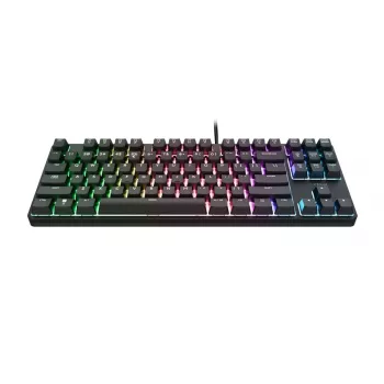 Trust GXT 864 Cada klávesnica gaming USB QWERTY anglická čierna