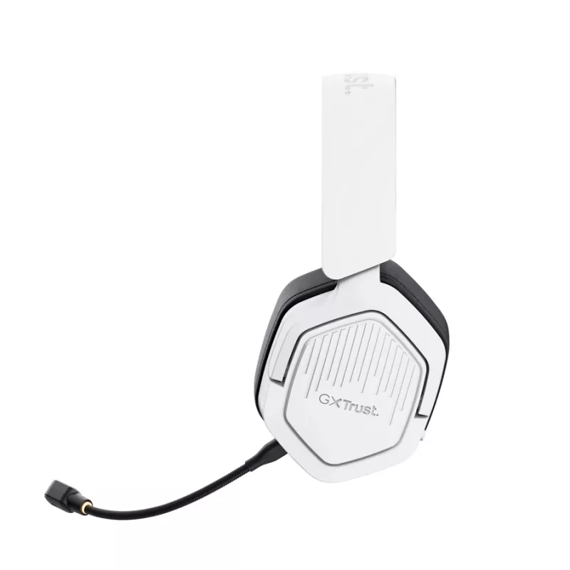 Trust GXT 493PS Carus Headset káblový & bezdrôtový s hlavovým mostom gaming Bluetooth biela