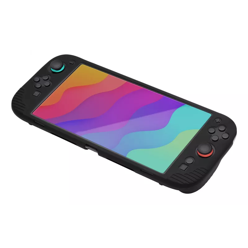 Kryt Trust GXT 1253 silikónové puzdro s úchytom pre Nintendo Switch 2 čierny