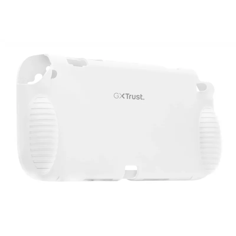 Trust GXT 1253W silikónové puzdro s úchytom pre Nintendo Switch 2 biele