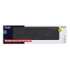Trust Vaiya klávesnica univerzálna USB + RF wireless + Bluetooth AZERTY belgická čierna