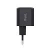 Nabíjačka TRUST Maxo ultra malá 65W GaN USB-C čierna s 2m káblom