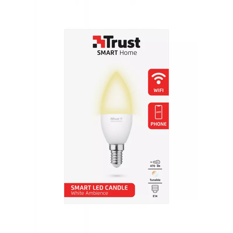 Trust 71284 smart osvetlenie smart žiarovka Wi-Fi