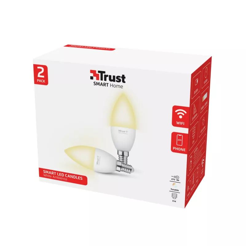 Trust 71297 smart osvetlenie smart žiarovka Wi-Fi