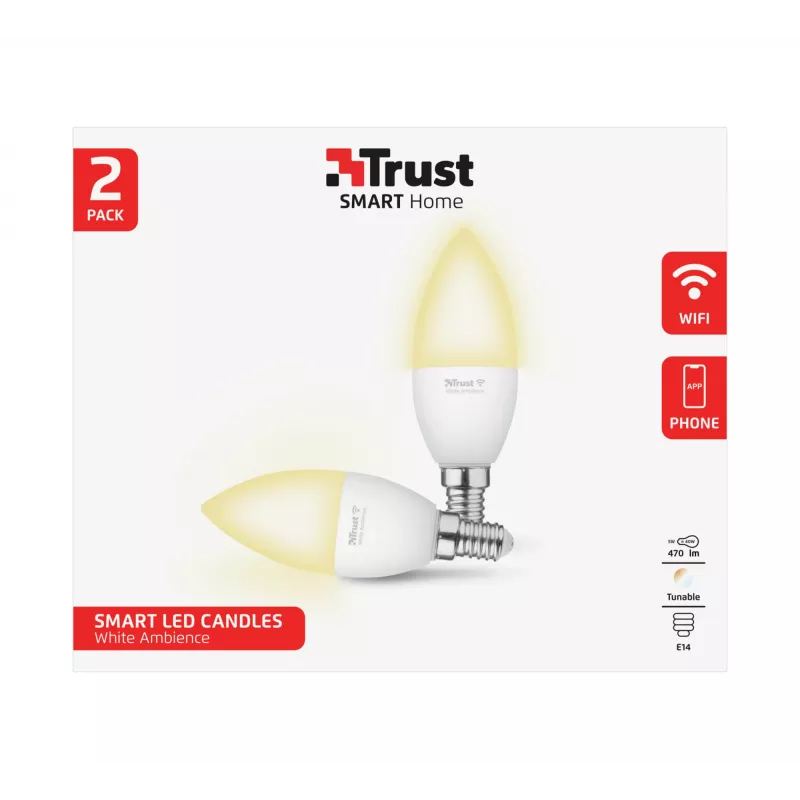 Trust 71297 smart osvetlenie smart žiarovka Wi-Fi