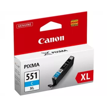 Canon CLI-551XL C w/sec atramentová kazeta 1 ks originálna vysoká (XL) výdrž foto-azúrová