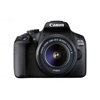 Canon EOS 2000D BK 18-55 IS + SB130 +16GB EU26 zrkadlovka kit 24,1 MP CMOS 6000 x 4000 pixelov čierna