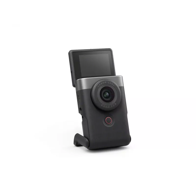 Canon PowerShot V10 Vlogging Kit 1 palca kompaktný fotoaparát 20 MP CMOS 5472 x 3648 pixelov strieborný