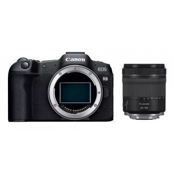 Canon EOS R8 + RF 24-105mm F4-7.1 IS STM MILC 24,2 MP CMOS 6000 x 4000 pixelov čierny