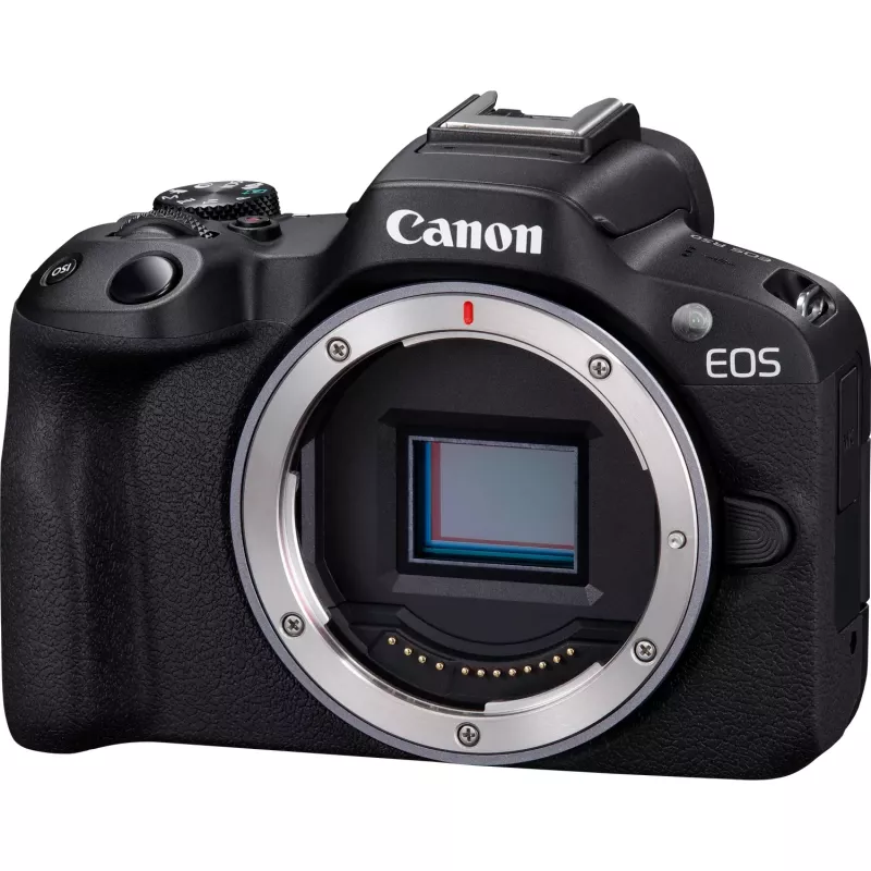 Canon EOS R50 súprava bezzrkadlovky s objektívmi RF-S 18-45mm a RF 75-300mm