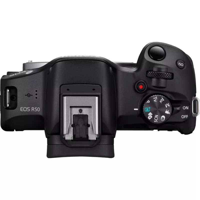 Canon EOS R50 súprava bezzrkadlovky s objektívmi RF-S 18-45mm a RF 75-300mm