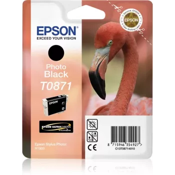 Epson Flamingo jednobalenie foto čierna T0871 Ultra Gloss vysoký lesk 2
