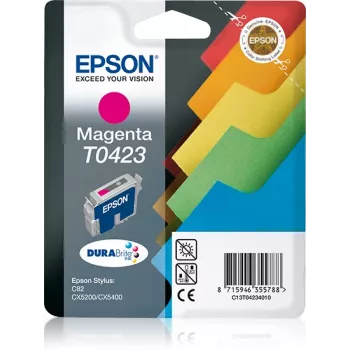 Epson Files jednobalenie purpurová T0423, purpurová, pigmentový atrament, 16 ml, 1 ks