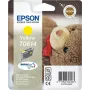 Epson Teddybear jednobalenie žltá T0614 DURABrite Ultra atrament, žltá, pigmentový atrament, 8 ml, 1 ks