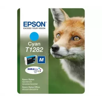 Epson Fox jednoduché balenie azúrová T1282 DURABrite Ultra atrament