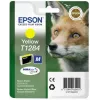 Epson Fox jednoduché balenie žltá T1284 DURABrite Ultra atrament