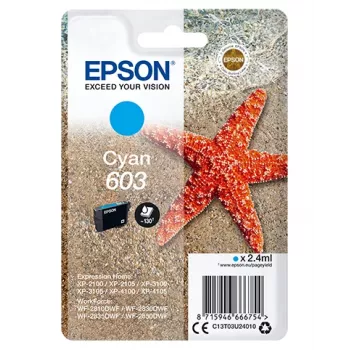 Epson C13T03U24020 atramentová kazeta 1 ks originálna štandardná výdrž cyan