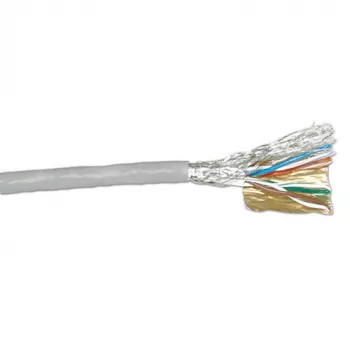Kábel ACT CAT 6A S/FTP PVC patch kábel 305 m sivý