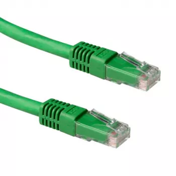 ACT zelený 1,5 m LSZH U/UTP CAT6A patch kábel s RJ45 konektormi