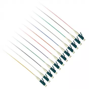 ACT LC 50/125 OM3 optický pigtail set, 12 kusov