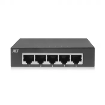 Neřízený switch ACT AC4415 Gigabit Ethernet 5 portov 10 Gbit/s