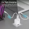 ACT USB-C nabíjačka 65W 2-port s Power Delivery PPS a GaNFast