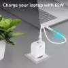ACT USB-C nabíjačka 65W 2-port s Power Delivery PPS a GaNFast
