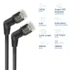 Sieťový kábel ACT DD1907 Cat6 U/FTP (STP) 7 m, RJ-45 na RJ-45, zlaté kontakty, čierny