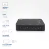 ACT 4K HDMI switch 5 in, 1 out, HDMI, čierny, 2160p, 18 Gbit/s, 4096 x 2160 pixelov, 4K Ultra HD
