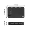 ACT 4K HDMI switch 5 in, 1 out, HDMI, čierny, 2160p, 18 Gbit/s, 4096 x 2160 pixelov, 4K Ultra HD